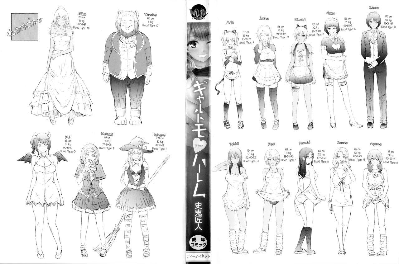 Oil Gal Tomo Harem - The Harem of a Gal Friend Ch. 1 Plump - Page 3