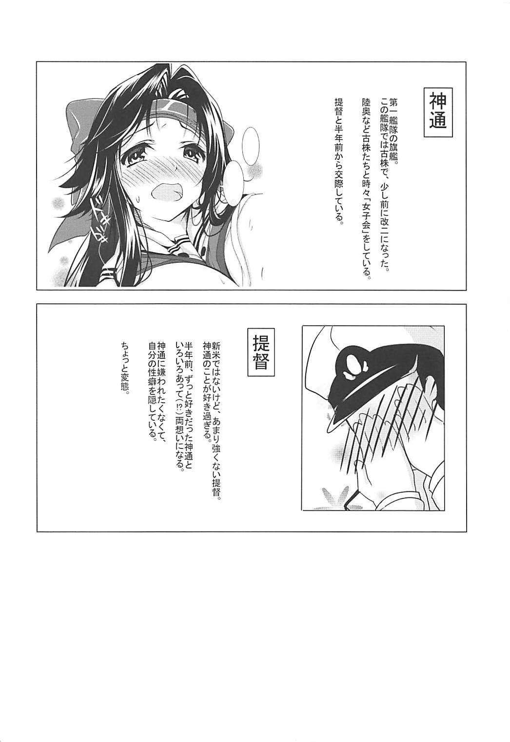Moneytalks Jintsuu to Arekore Shitai!! - Kantai collection Bdsm - Page 3