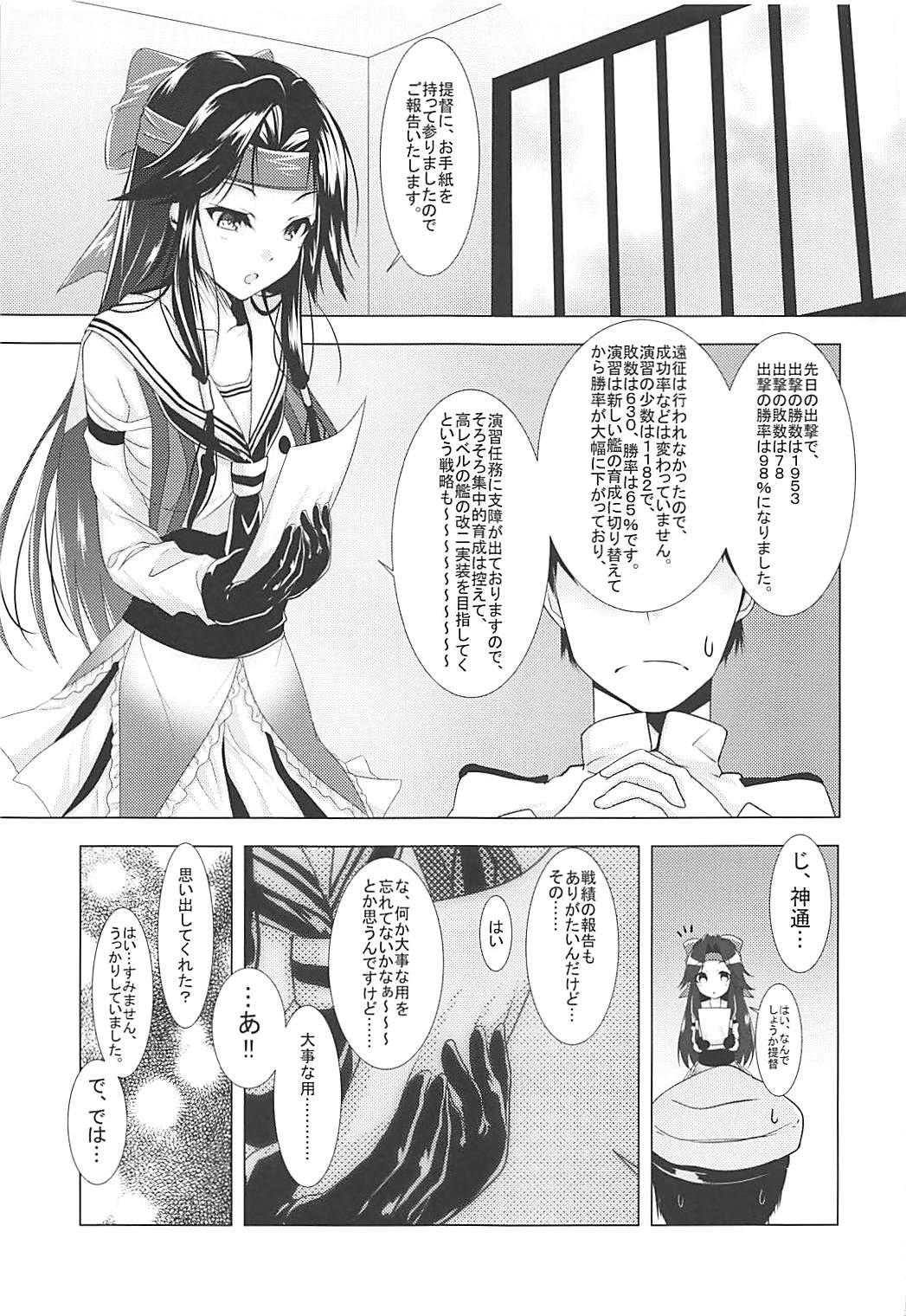 Moneytalks Jintsuu to Arekore Shitai!! - Kantai collection Bdsm - Page 4