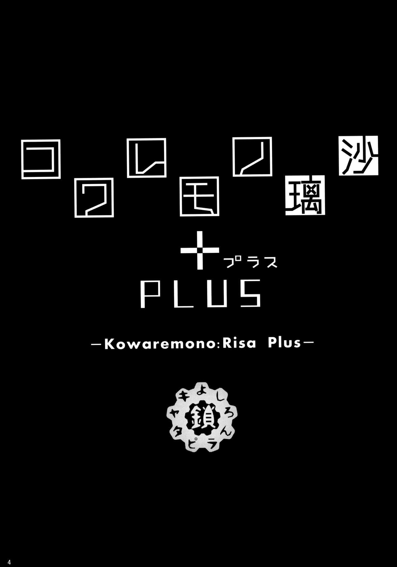 Kowaremono:Risa PLUS + Paper 3