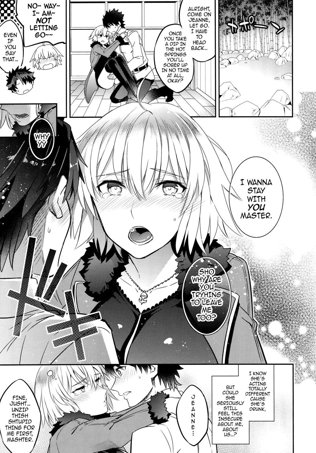Grandmother (C94) [Crazy9 (Ichitaka)] C9-36 Jeanne Alter-chan to Yopparai Onsen | Getting Drunk in the Hot Springs with Little Miss Jeanne Alter (Fate/Grand Order) [English] {darknight} - Fate grand order Smooth - Page 5
