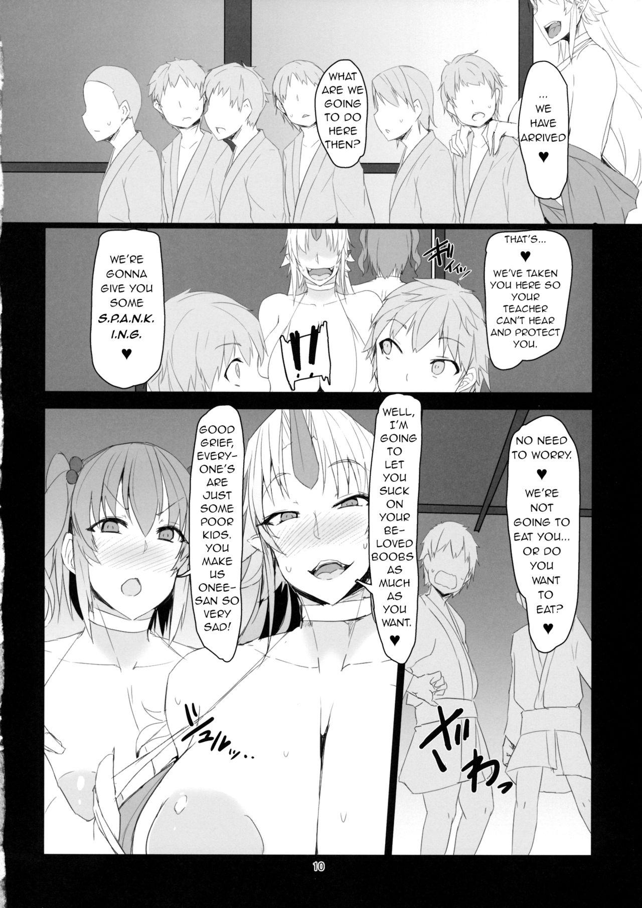 Tgirls Oni santo Sex - Touhou project Pain - Page 10