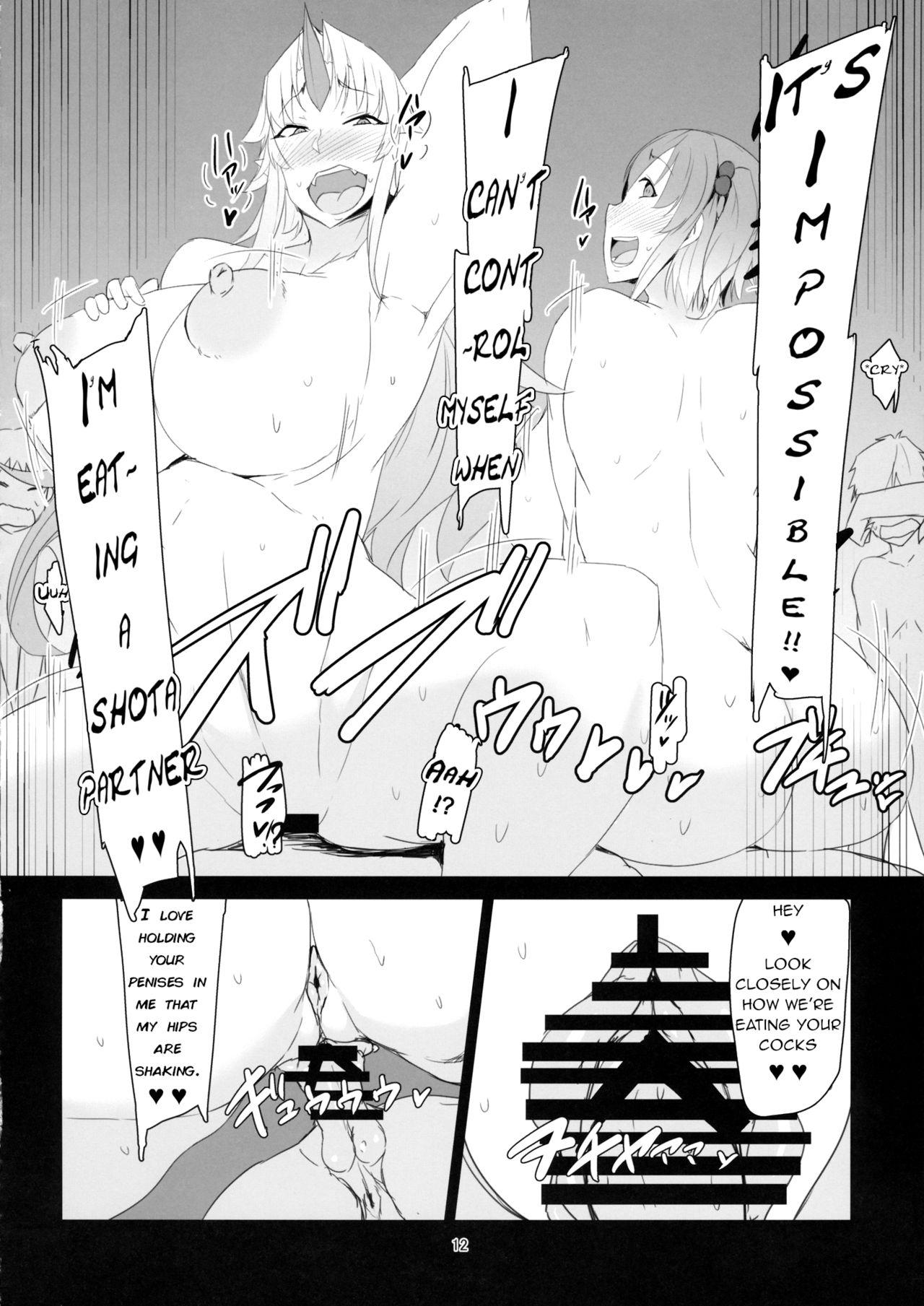 Cum On Tits Oni santo Sex - Touhou project Trio - Page 12
