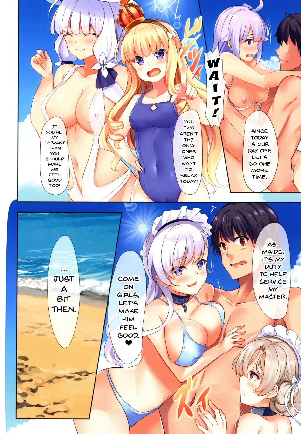 Hot Girl Fuck ROYAL Vacation - Azur lane Nena - Page 11
