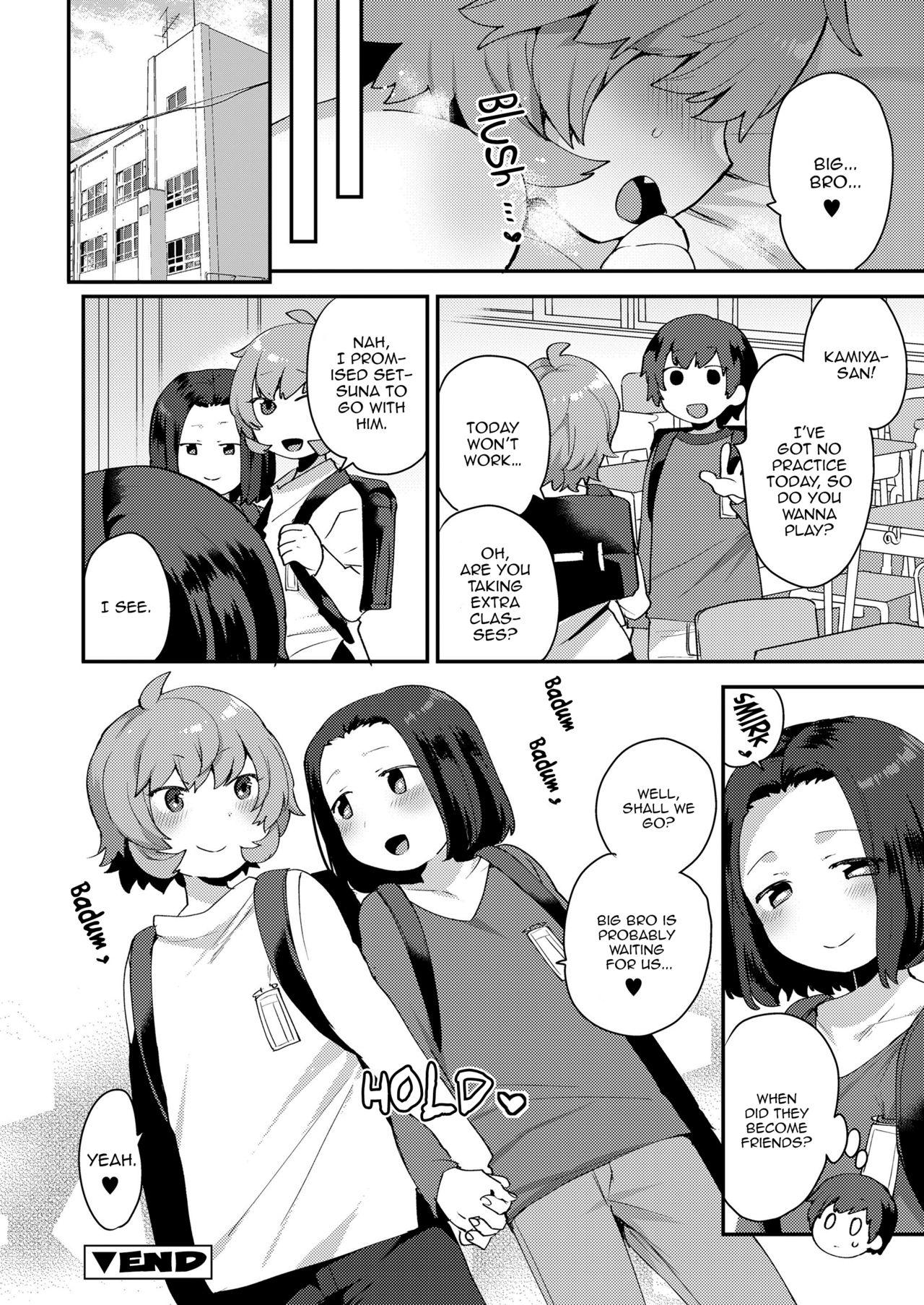 Foursome [Mogiki Hayami] Makoto-kun no Kaerubasho | Makoto-kun’s After School Adventures (Koushoku Shounen Vol. 11) [English] [Digital] Hardcore Sex - Page 22