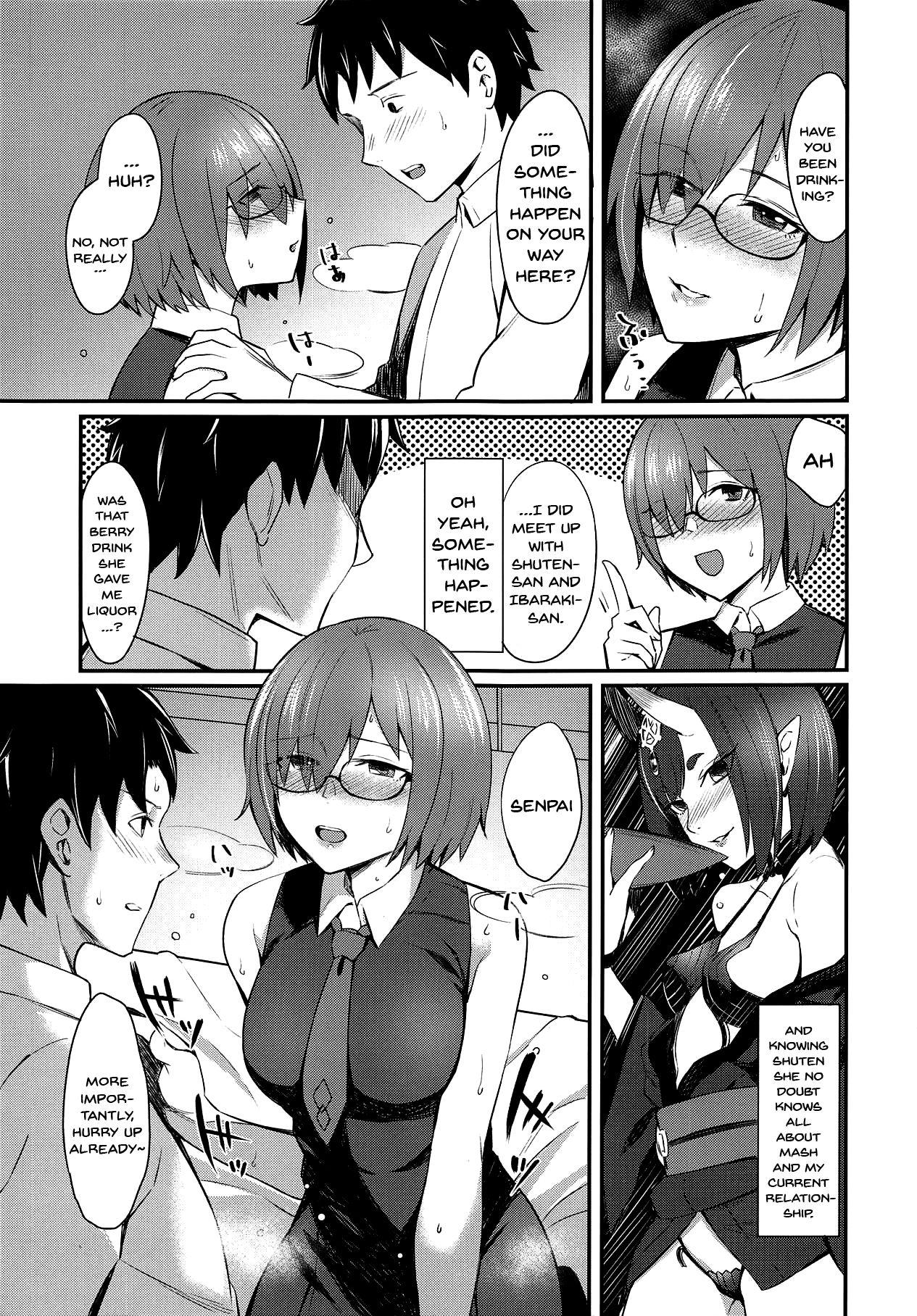 Analfuck Mash Kyrielight no Makuaigeki | Mash Kyrielight's Intermission - Fate grand order Old Vs Young - Page 6