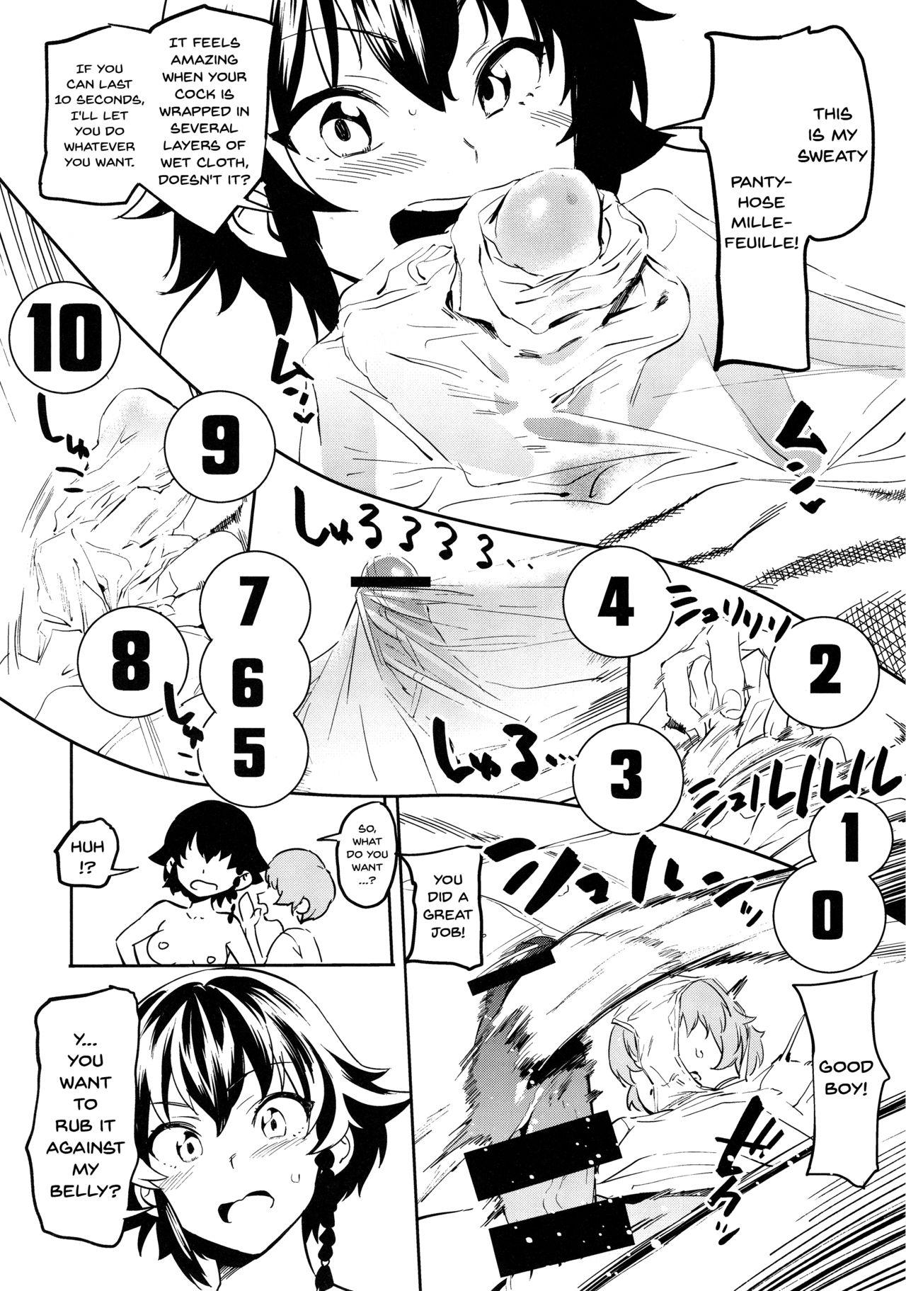 (COMIC1☆13) [Camrism (Kito Sakeru)] Anchovy Nee-san no Bouillon Panty Sakusen-ssu! (Girls und Panzer) [English] [Doujins.com] 10