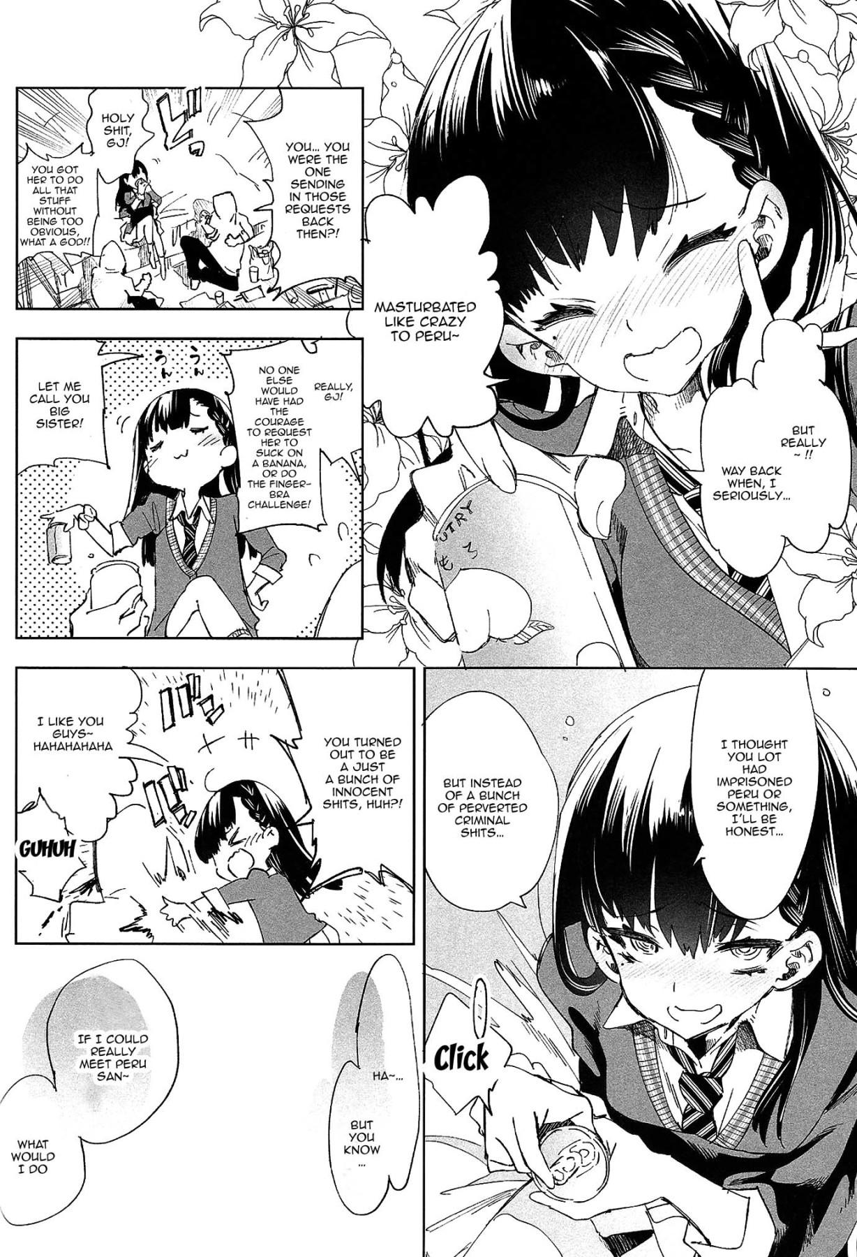 Cum Shot (C94) [Kamishiki (Kamizuki Shiki)] Housoujiko 4 ~Off-Pako JK Ana Ijime~ | Live Streaming Accident 4 [English] {Doujins.com} - Original Short - Page 7