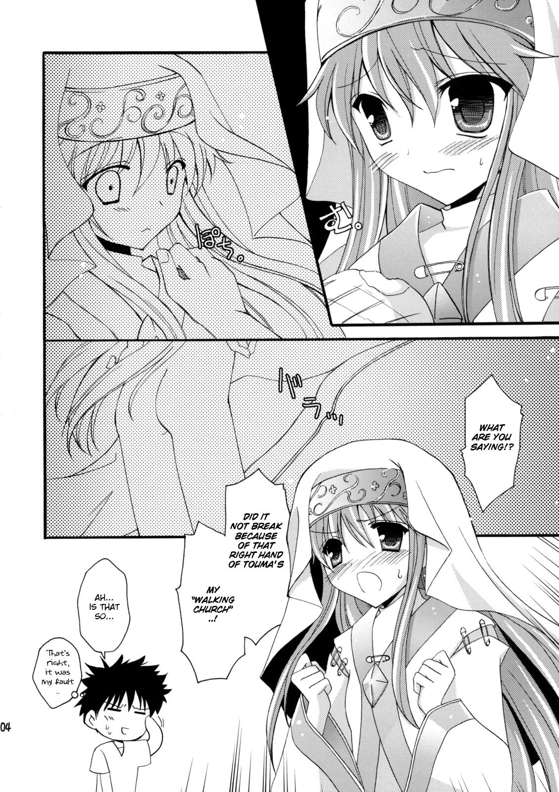 Tight Cunt Tengoku Yori Yaban ～WILDER THAN BLUE HEAVEN～ - Toaru majutsu no index Bigass - Page 3