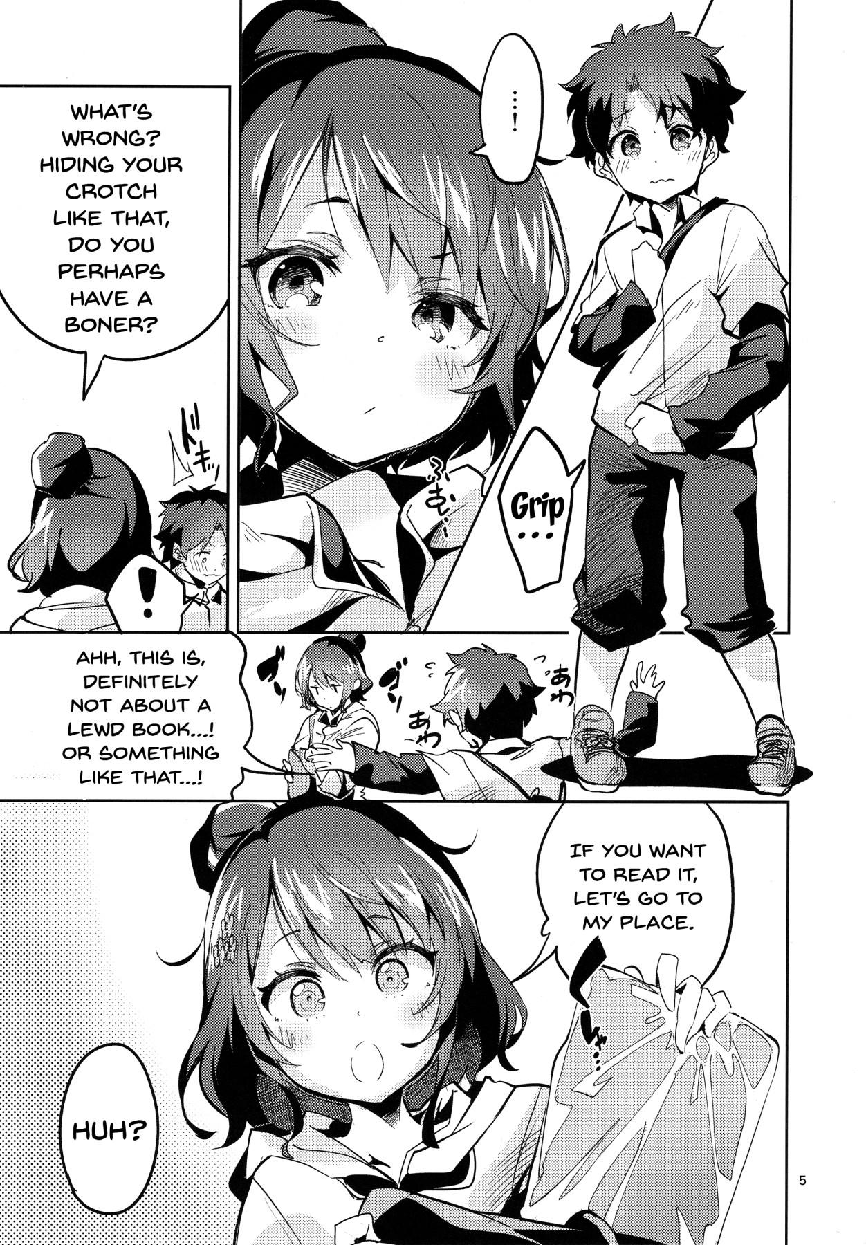 Novinha Sensei wa Shuzai no Tame Kyuusai desu | Sensei Needs To Collect Data For Her Story - Fate grand order Face - Page 4