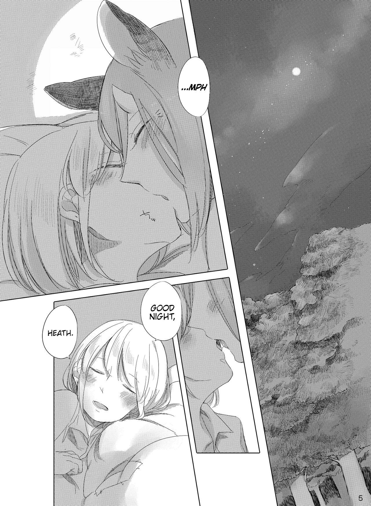 Red Head Bougainvillea no Saku Yoru ni - Bocchi kaibutsu to moumoku shoujo Porno - Page 4