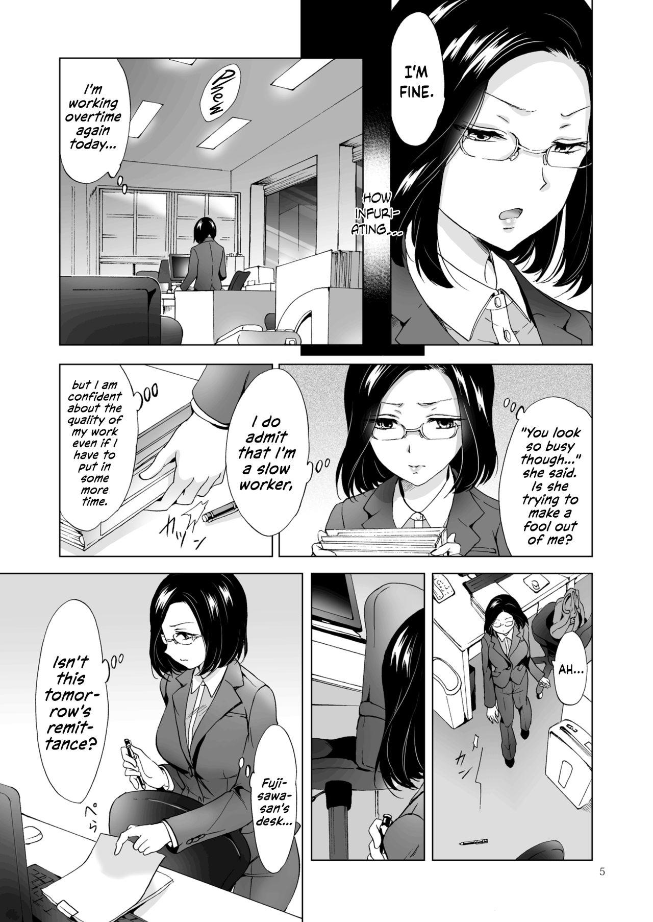 Tia Yurufuwa Joshi ni Kiwotsukete - Original Huge Dick - Page 5