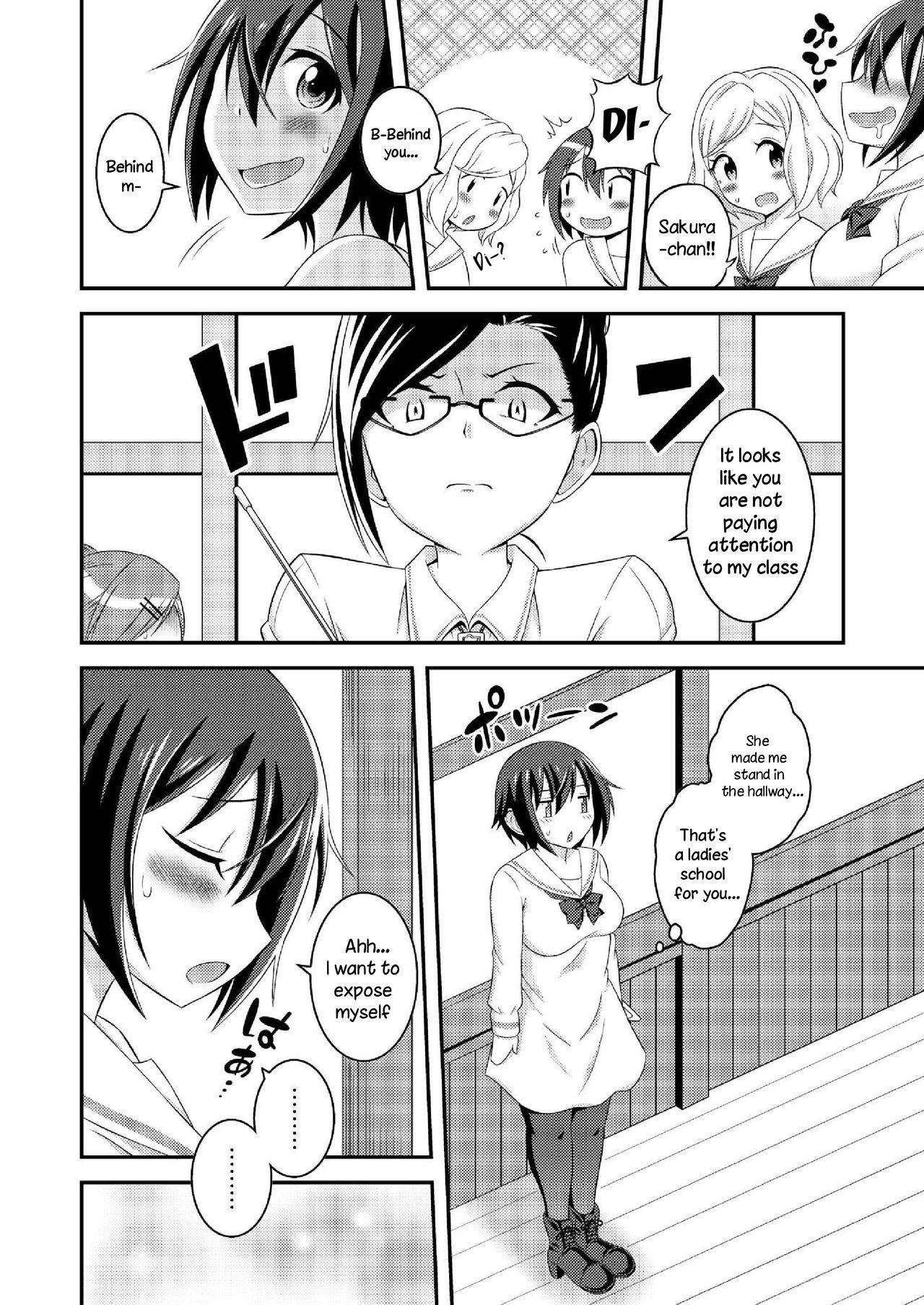 Rimming Futanari Roshutsu JK desu ga? 6 - Original Breast - Page 8