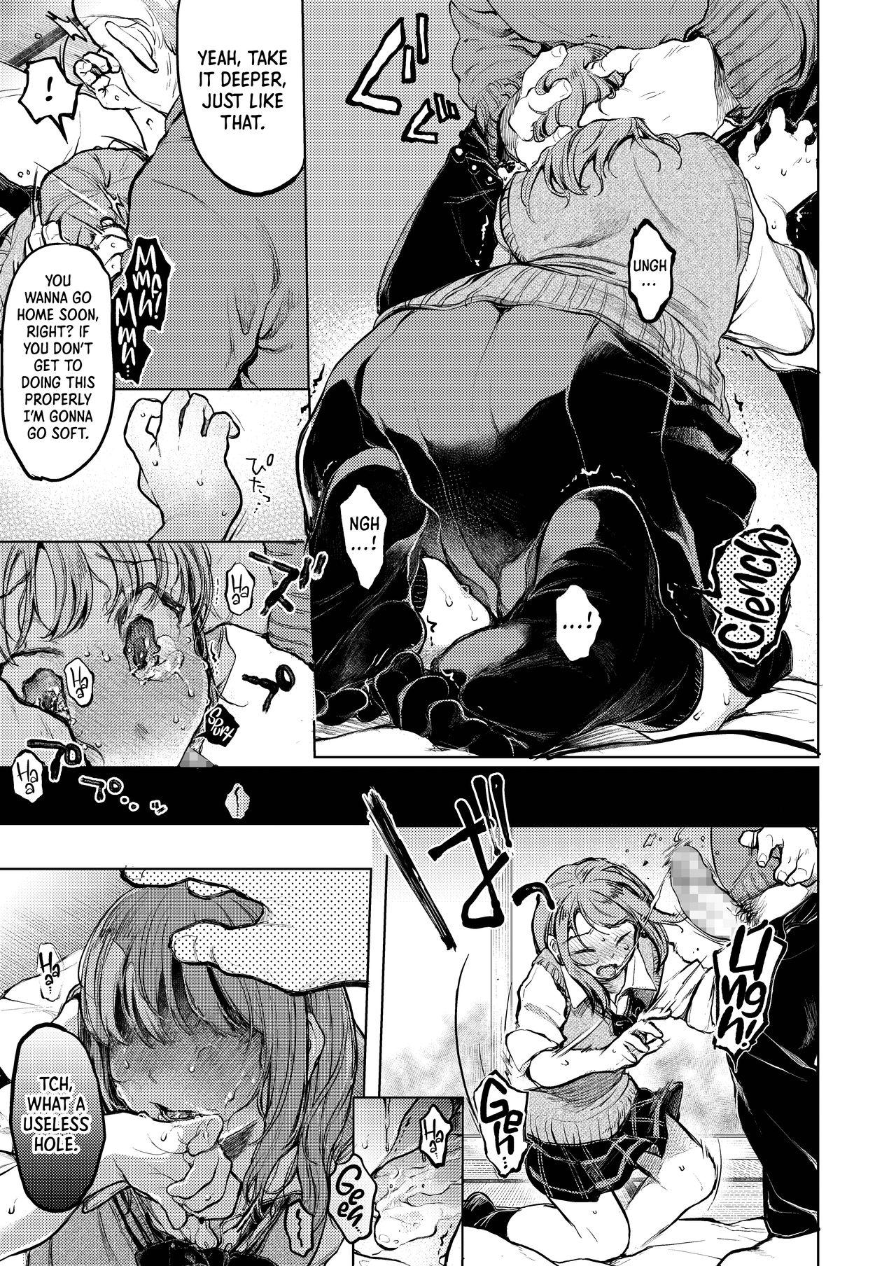 Fuck My Pussy Hard [Hoshi ni Kaeru! (Tarazoo)] Oji-san to. ~Watanabe Marin no Baai~ | With an Old Guy. ~The Case of Watanabe Marin~ [English] =LWB= [Digital] - Original Dykes - Page 10