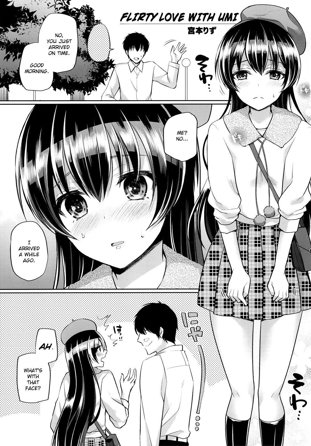 Sloppy Blowjob Umi to Icha Love Ecchi | Flirty Love with Umi - Love live Flaca - Page 4