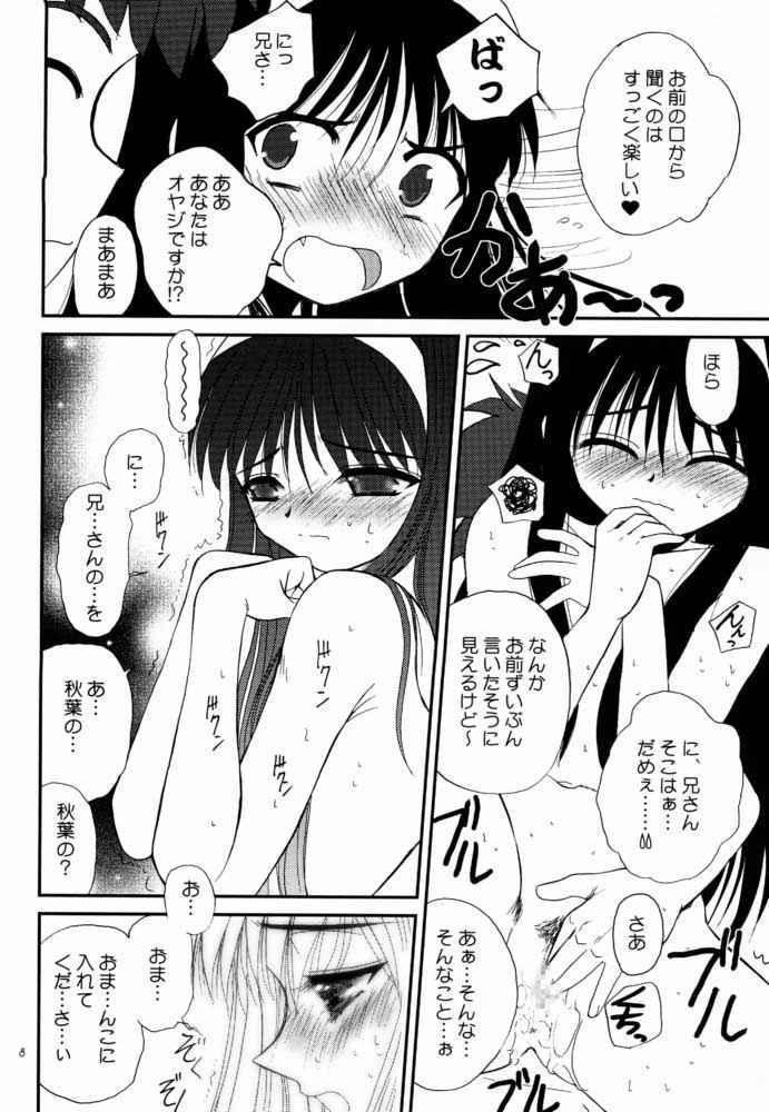 Rebolando Kurenai RED - Tsukihime Girlongirl - Page 7