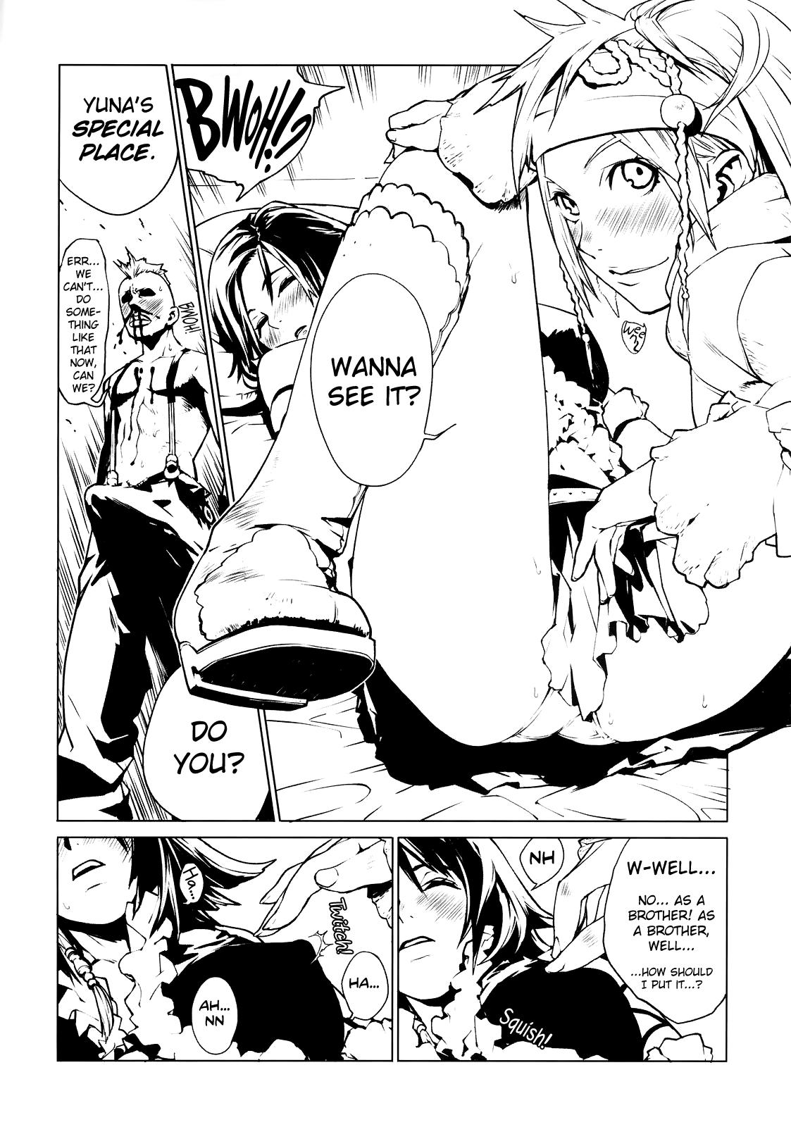 Ejaculation Little Bit... - Final fantasy x 2 Young - Page 7