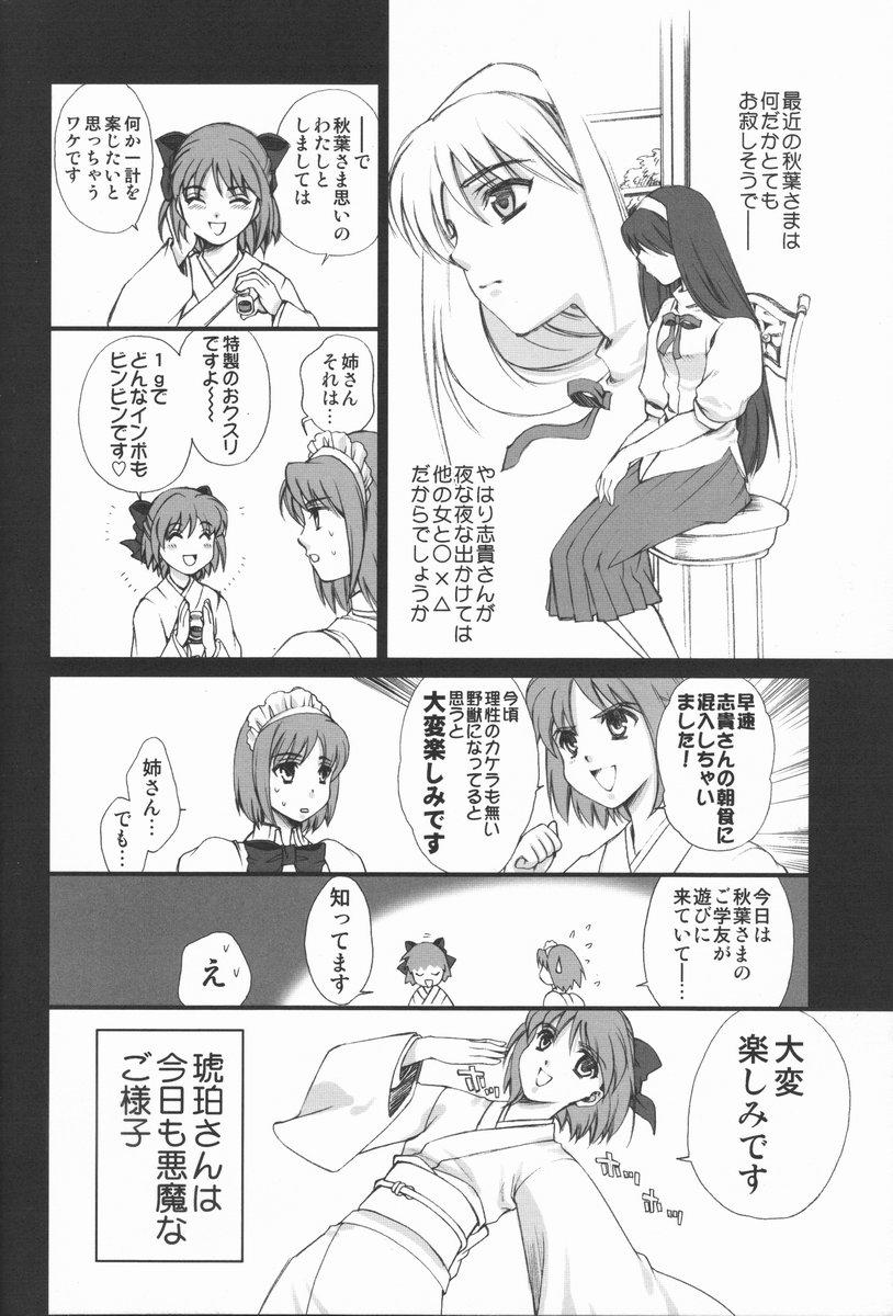 Daddy Scribble Project - Tsukihime First Time - Page 4