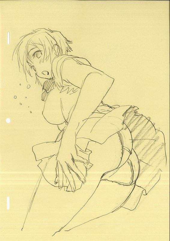 Misaki and Mika Sensei Sketchbook 37