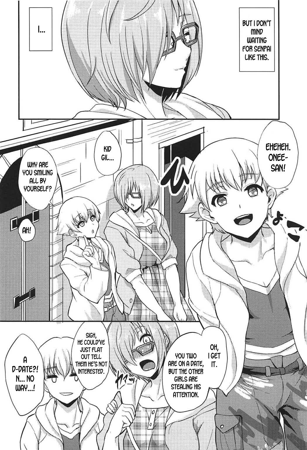 Rough Fucking Minaide... Senpai - Fate grand order Aunty - Page 4