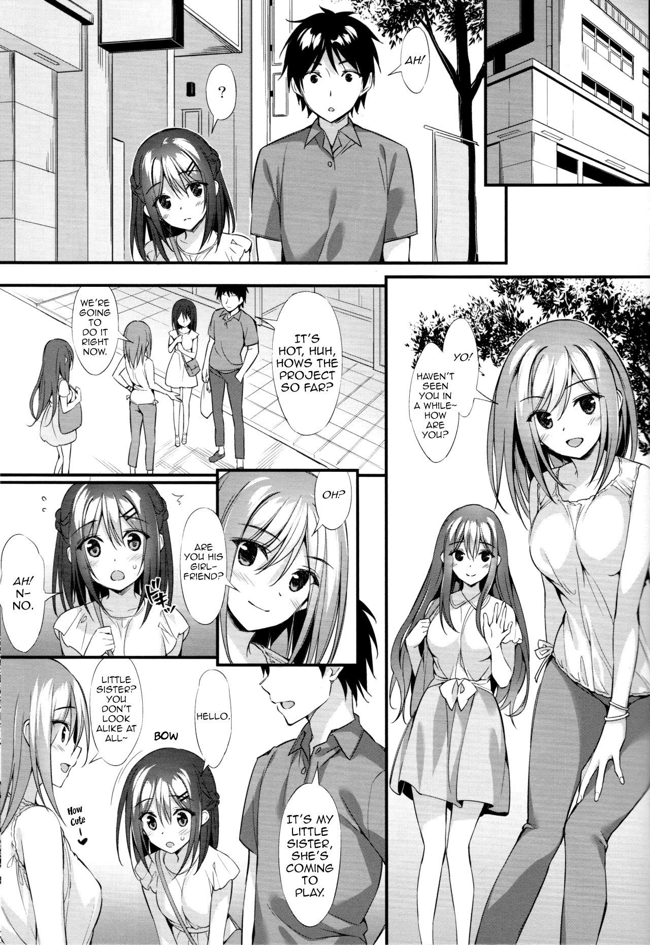 Free Blowjob Porn (COMIC1☆13) [P:P (Oryou)] Onii-chan, Hitorijime Shitai no...! | I want you all for myself Onii-chan...! [English] [Comfy Pillow Scans] - Original Awesome - Page 2