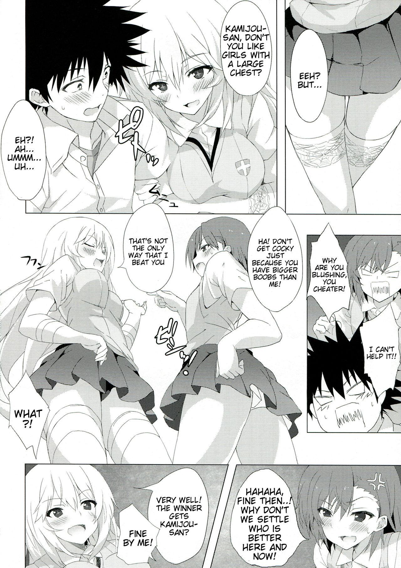 Woman BiriBiri Shock! - Toaru kagaku no railgun 3some - Page 5