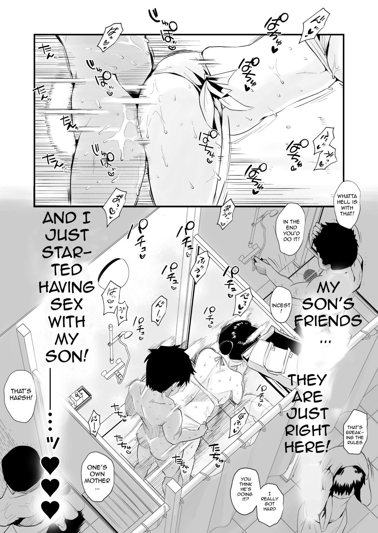 [Haitoku Sensei] Ano! Okaa-san no Shousai ~Shimin Pool Hen~|Oh! Mother's Particulars ~Public Swimming Pool~[English][Amoskandy] 36