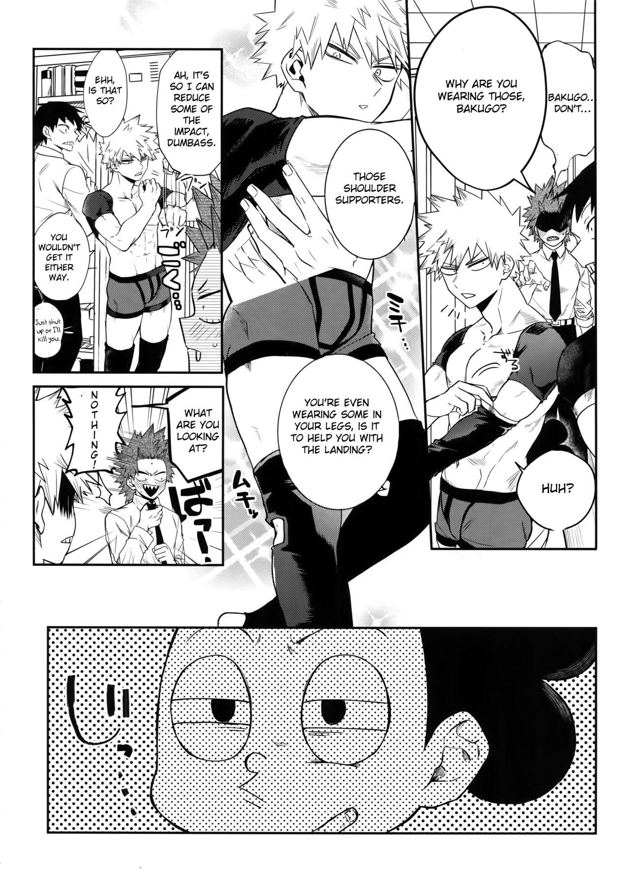 Amateur Cum Anoko wa Miwaku no Dynamite Body - My hero academia College - Page 9