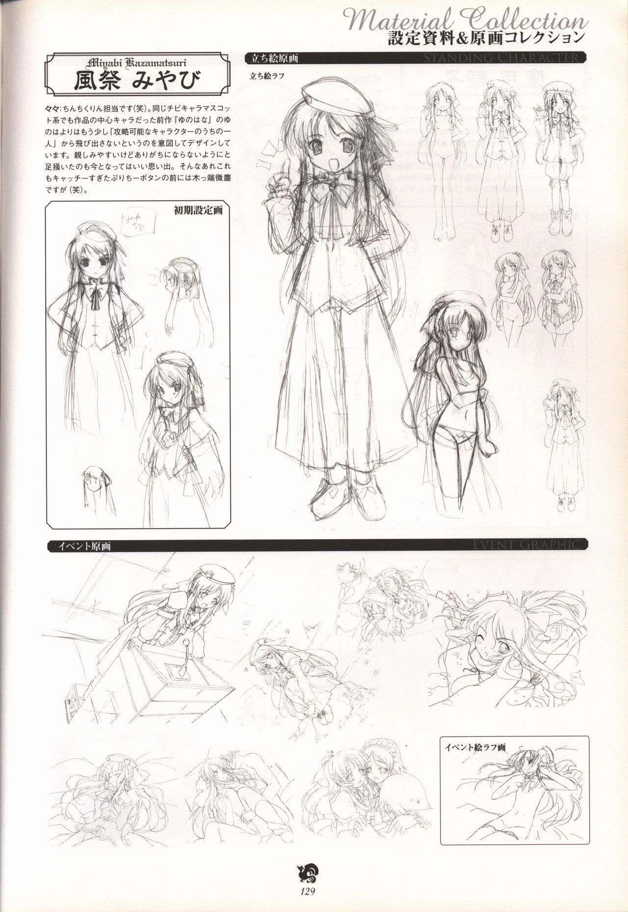Haruka ni Aogi, Uruwashi no Visual Fanbook 128