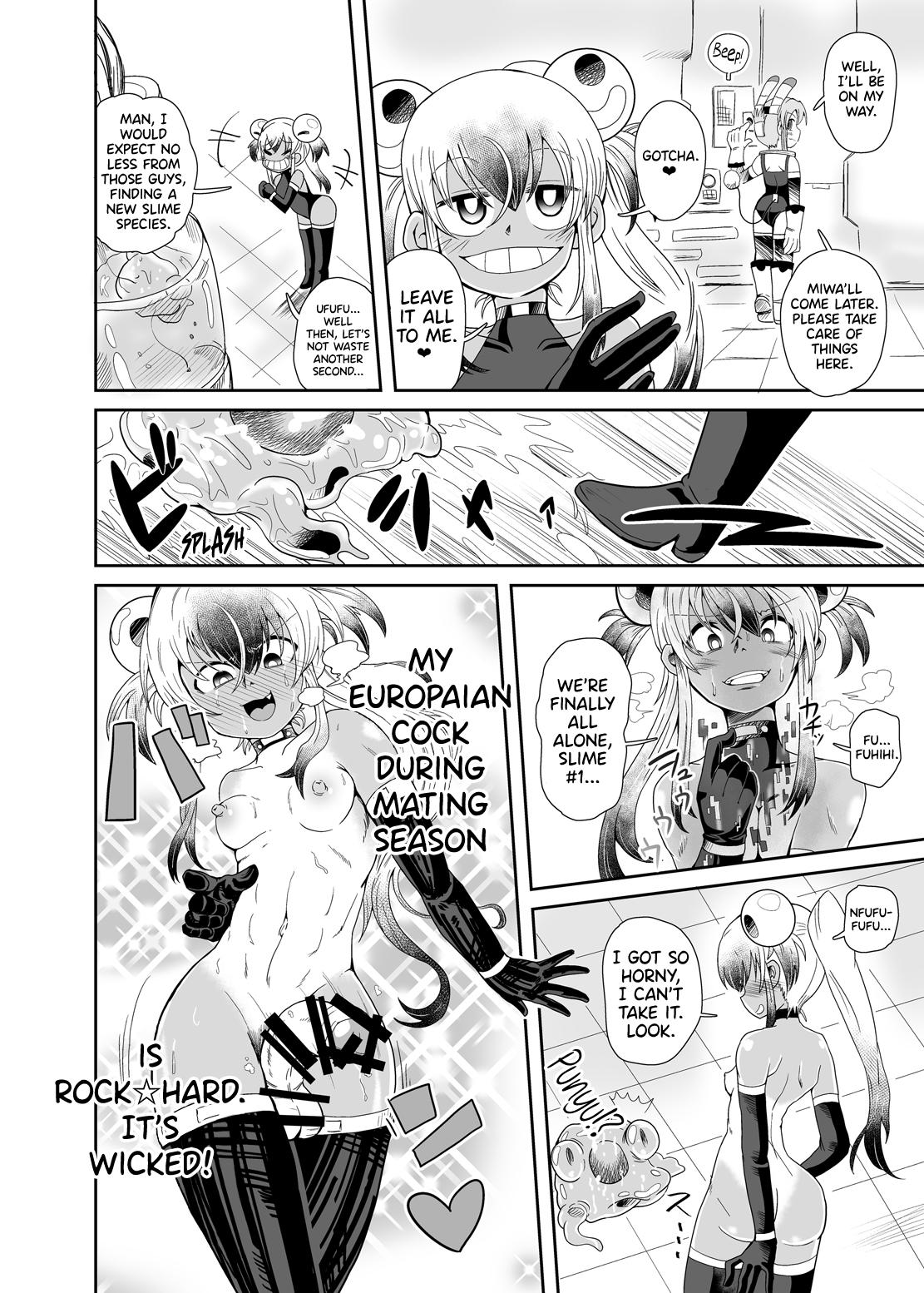 Handjobs Zoku Izumi-chan Oddity! Slime Close Encounters! - Original Usa - Page 6
