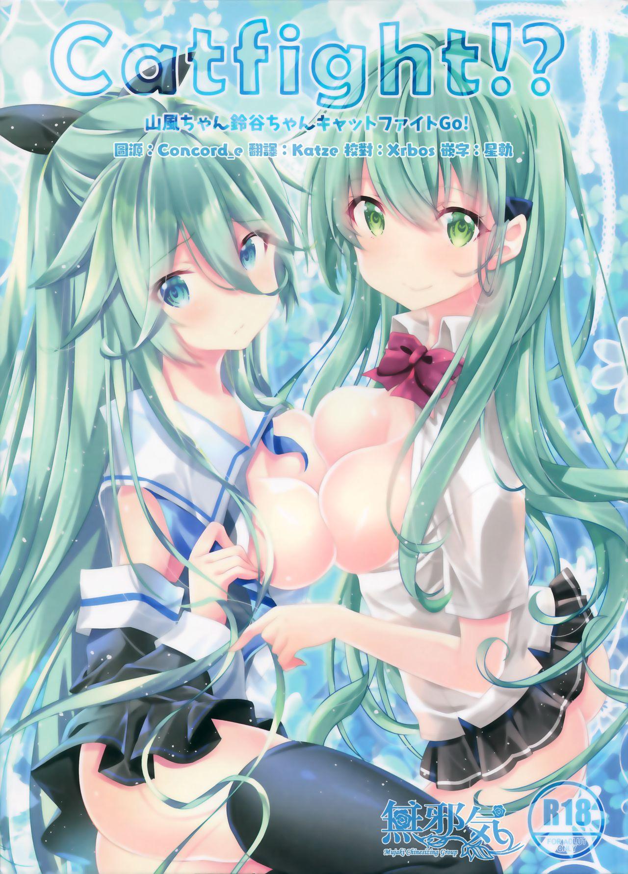 Chunky Catfight!? - Kantai collection Tgirls - Picture 1