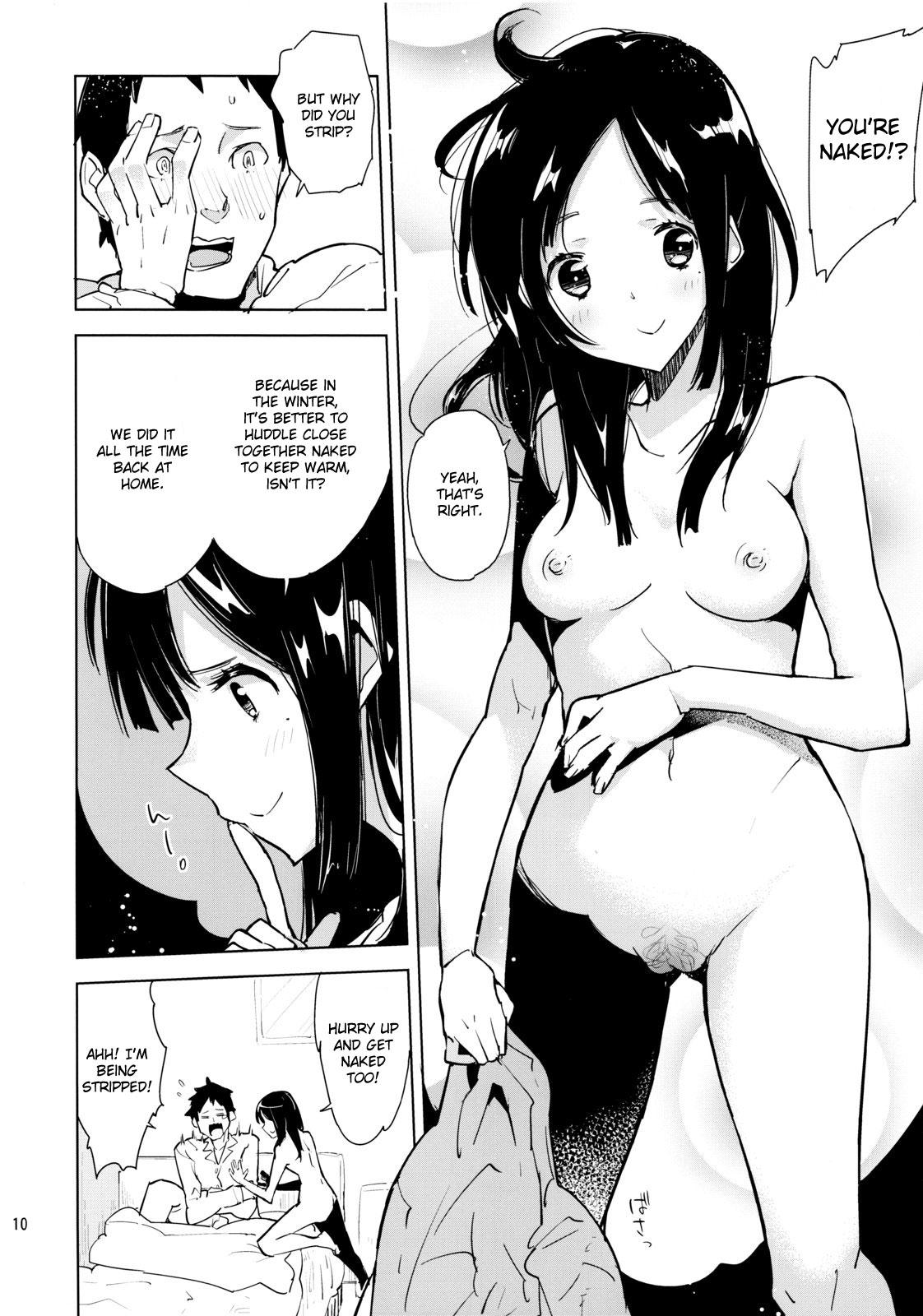 Que Mei ga Heya ni yattekita to Omottara Kyuu ni Fuku wo Nugi hajimete!? | My Niece Came Into My Room and Suddenly Started Stripping!? - Original Casado - Page 9