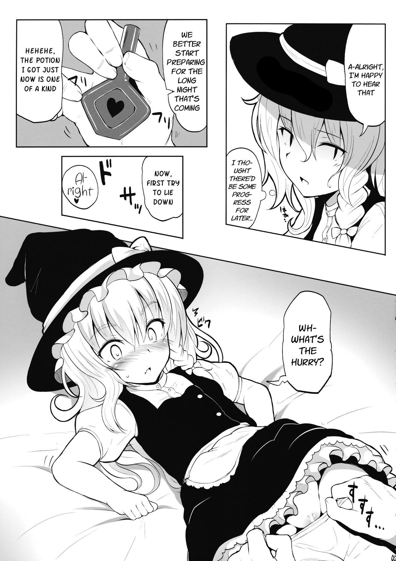 Girl Fuck Marisa to Icha Love☆ - Touhou project X - Page 6