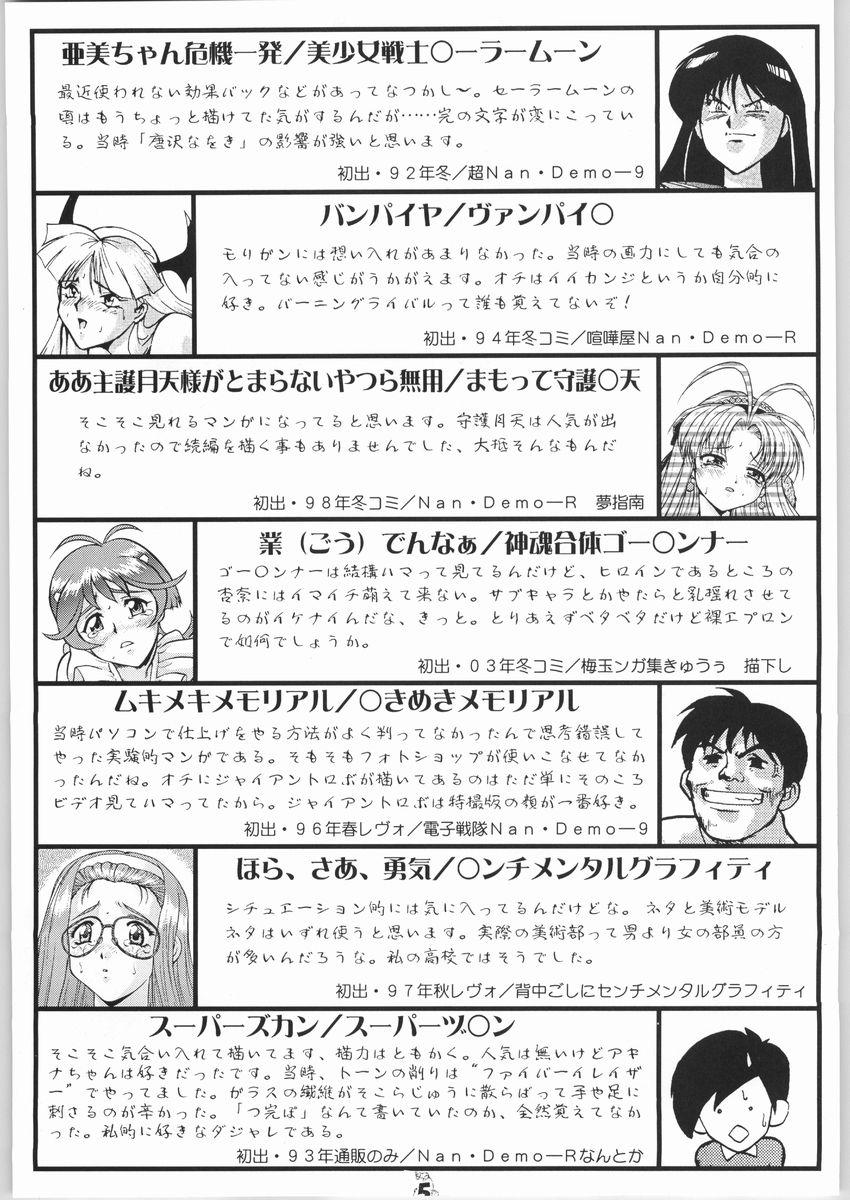 Motel Umedamangashuu Kyuuu - Sailor moon Darkstalkers Tokimeki memorial Sentimental graffiti Mamotte shugogetten Godannar Gay Friend - Page 4