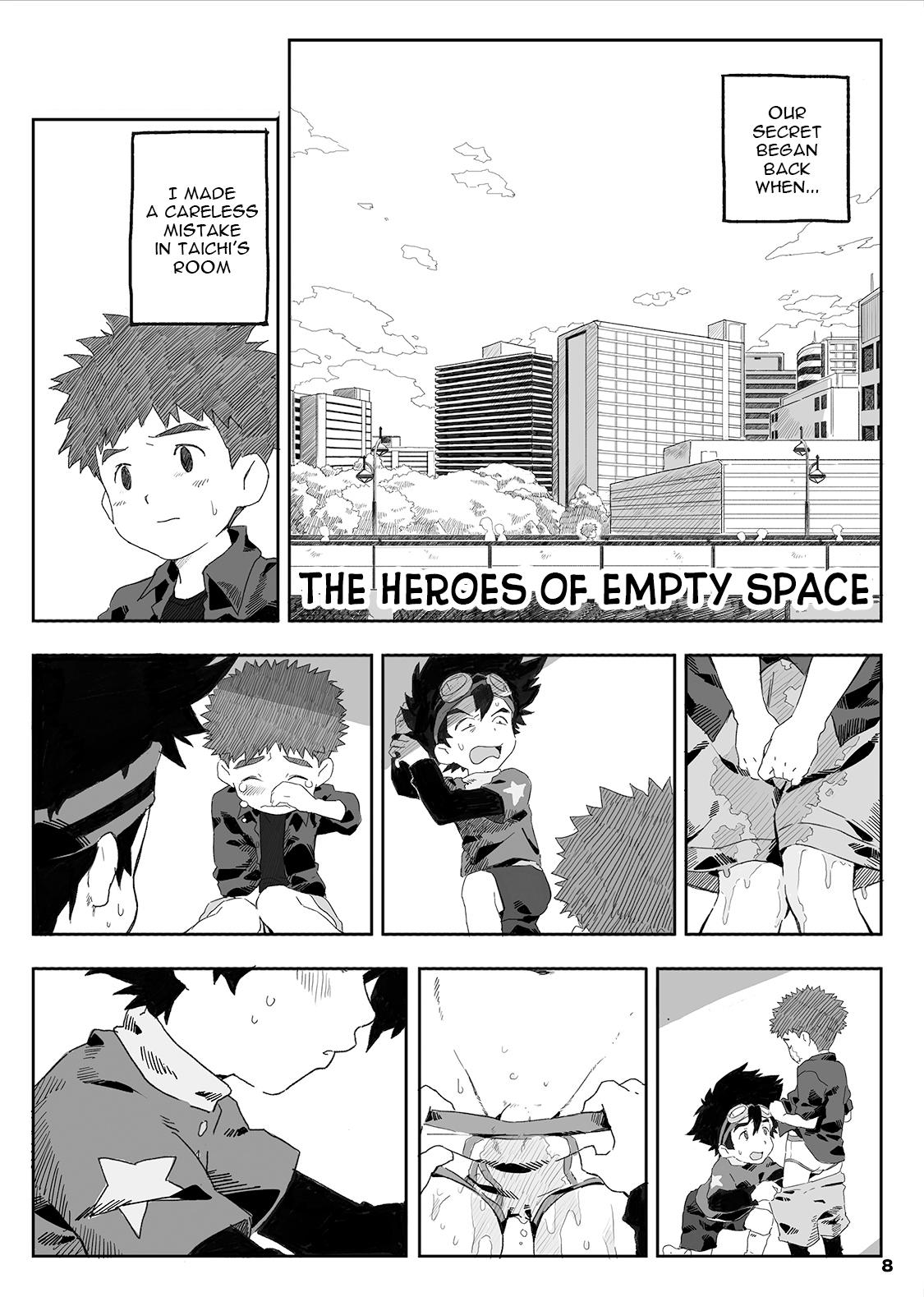 [Nimoya (Nimoyu)] wired-Kuuhaku Chitai no Kourousha- | wired -The Heroes of Empty Space- (Digimon Adventure) [English] {Shotachan} [Digital] 8
