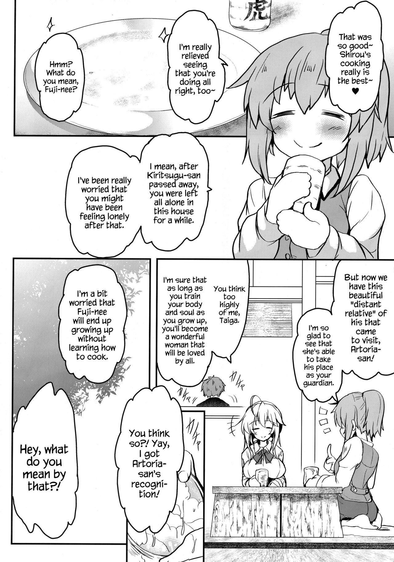 Worship Tonari no Chichiou-sama Nimaku - Fate grand order Babe - Page 7