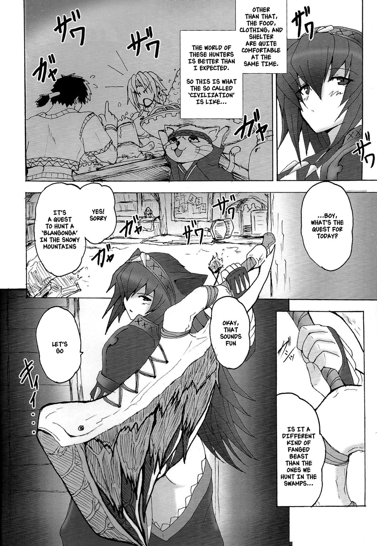 Cogiendo Yaten Karihime - Monster hunter Huge Cock - Page 9