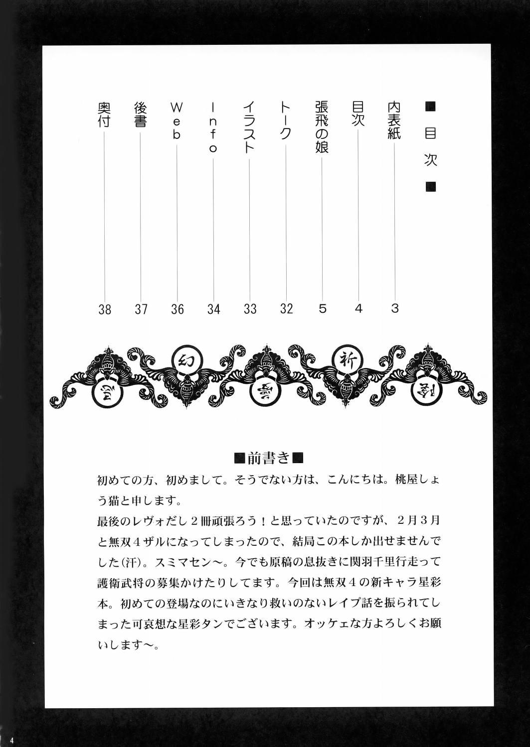 Marido Seisai Muzan - Dynasty warriors Softcore - Page 3