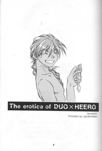 Hardcore Gay Love² South Pole of Heero Show #1 (Gundam Wing) [Duo X Heero] YAOI - Gundam wing Virgin - Page 2