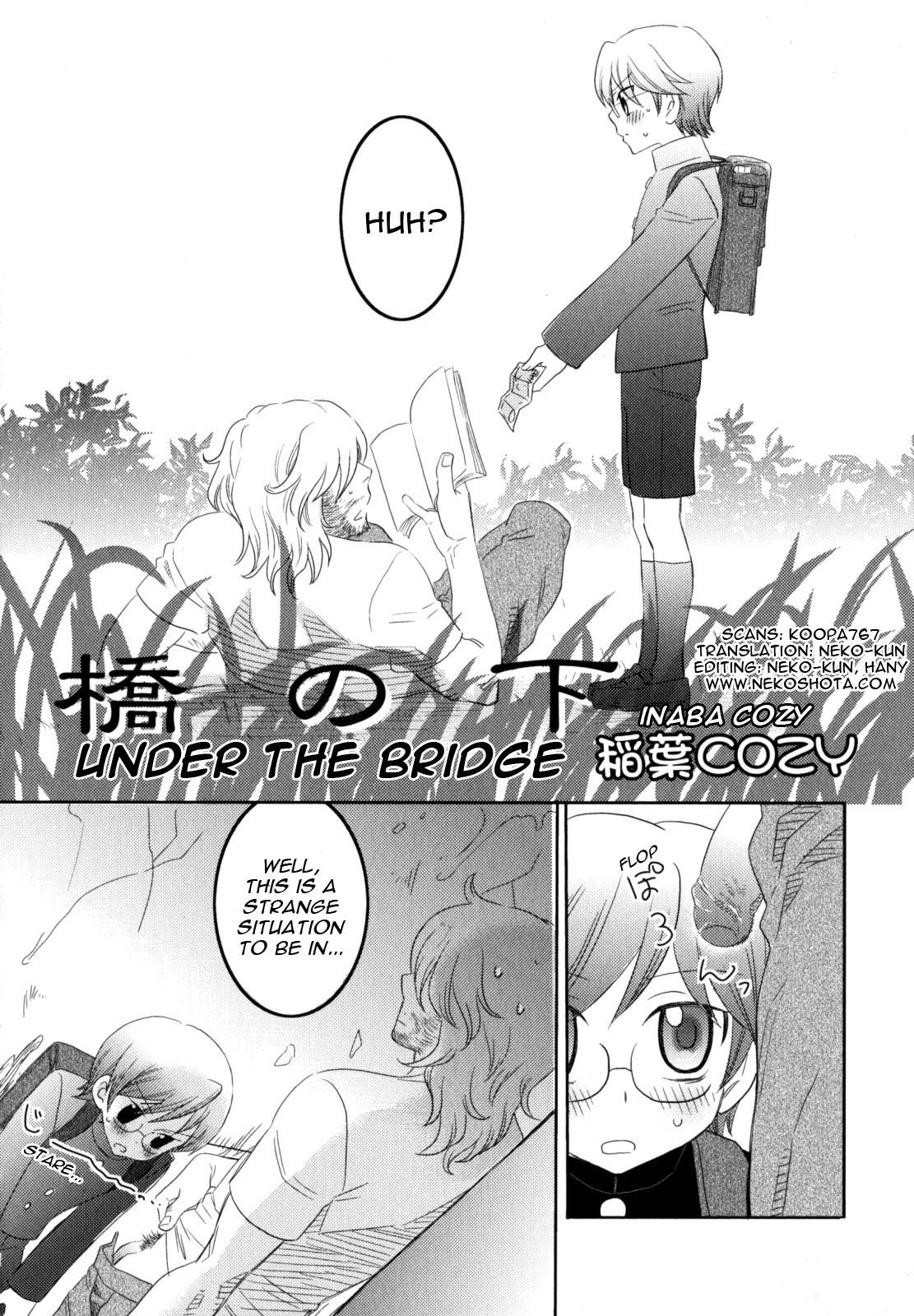 Gay Blackhair Under the Bridge (English Translated Yaoi Shotacon) Japanese Title: Hashi no Shita  Artist: Inaba Cozy Cocksucker - Picture 2