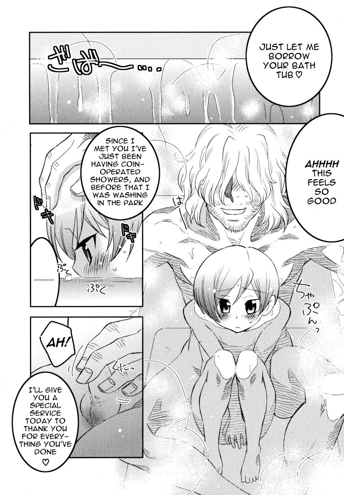 Roludo Under the Bridge (English Translated Yaoi Shotacon) Japanese Title: Hashi no Shita  Artist: Inaba Cozy Celebrity Nudes - Page 8