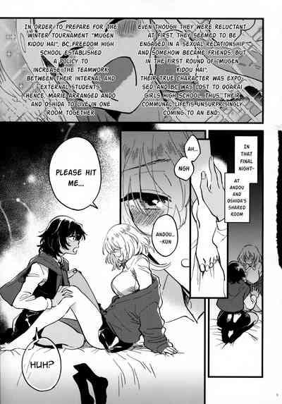 Real Amateur ANDO/OSHIDA,motto Nakayoku! Girls Und Panzer Cumfacial 2