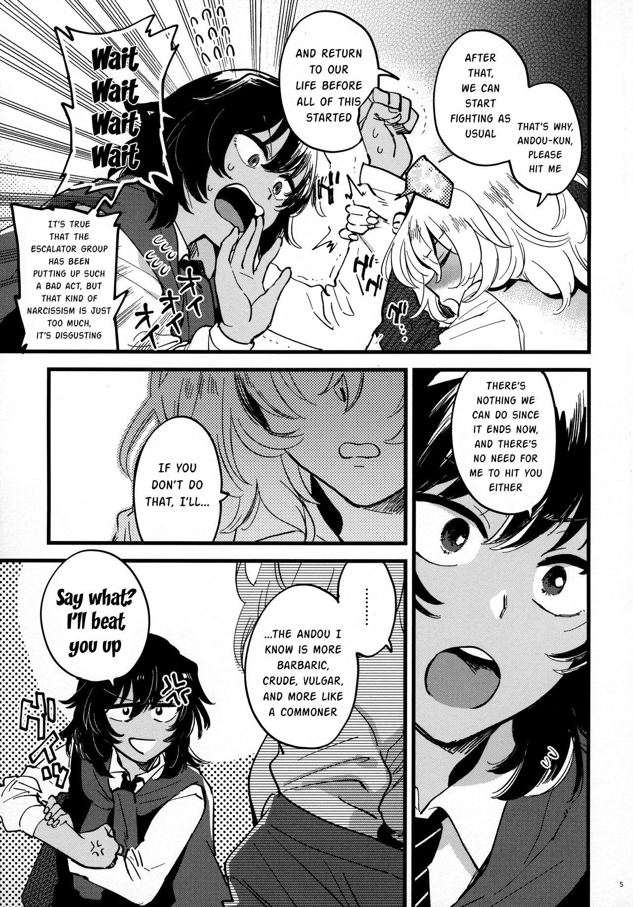 Lesbians ANDO/OSHIDA,motto Nakayoku! - Girls und panzer Banheiro - Page 4