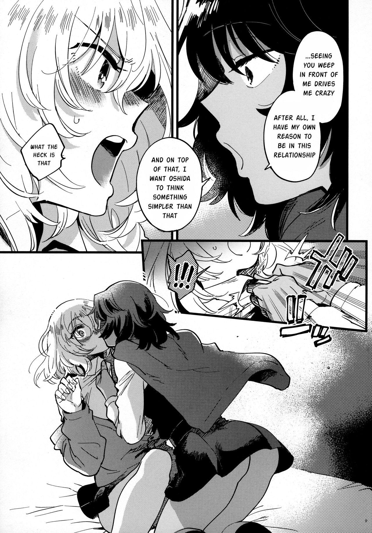 Dominatrix ANDO/OSHIDA,motto Nakayoku! - Girls und panzer Leaked - Page 8