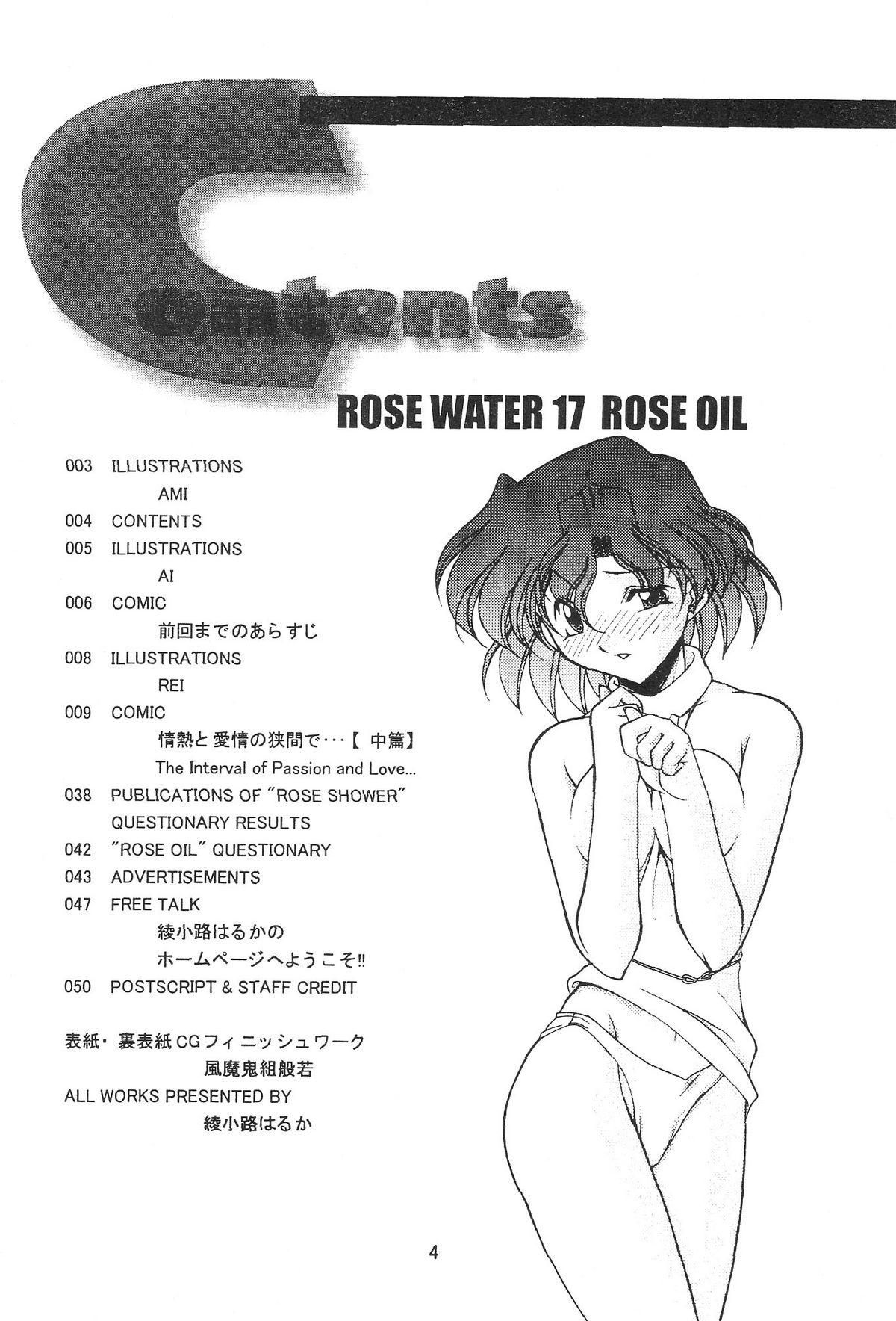 ROSE WATER 17 ROSE OIL 4