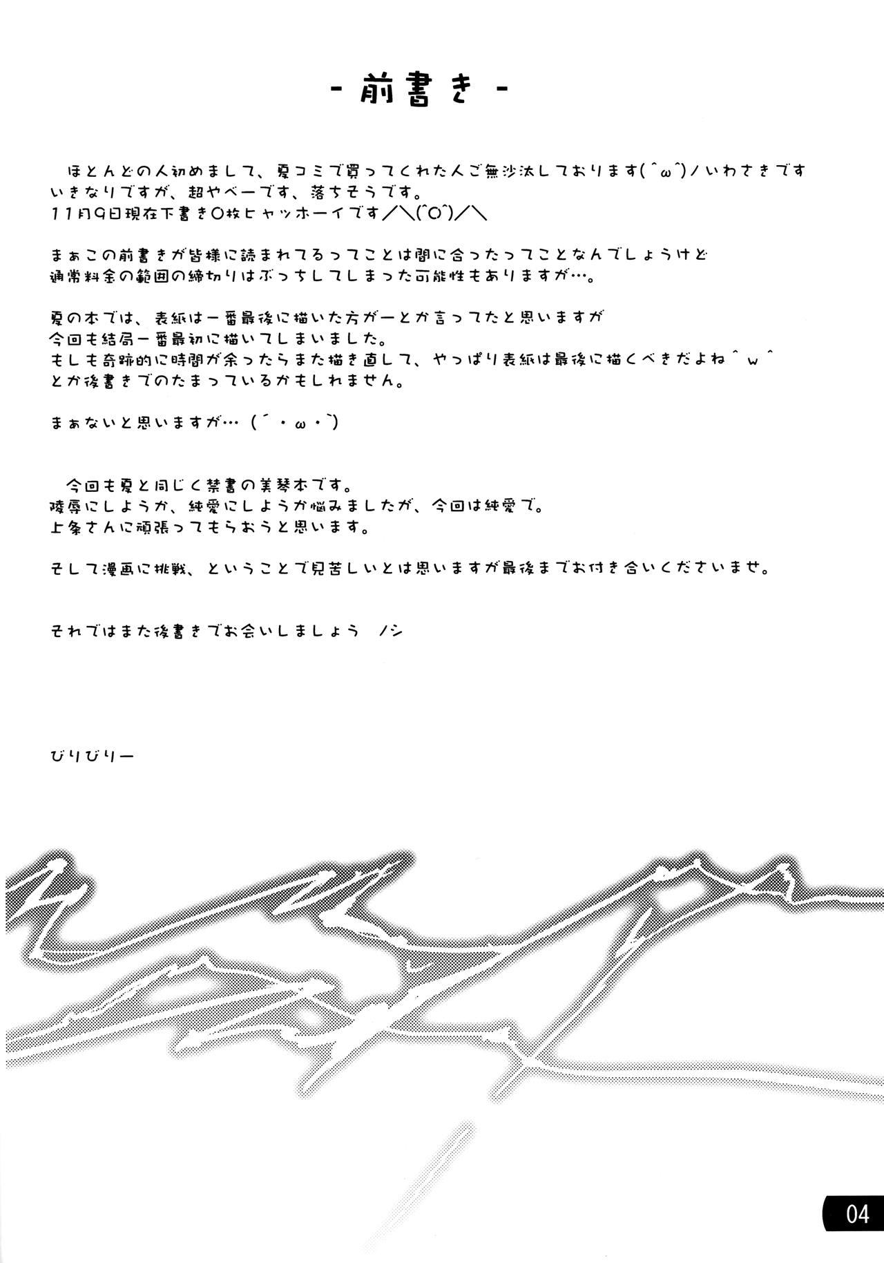 Petera Toaru mousou no chou denji hon 02 - Toaru kagaku no railgun Hardfuck - Page 3