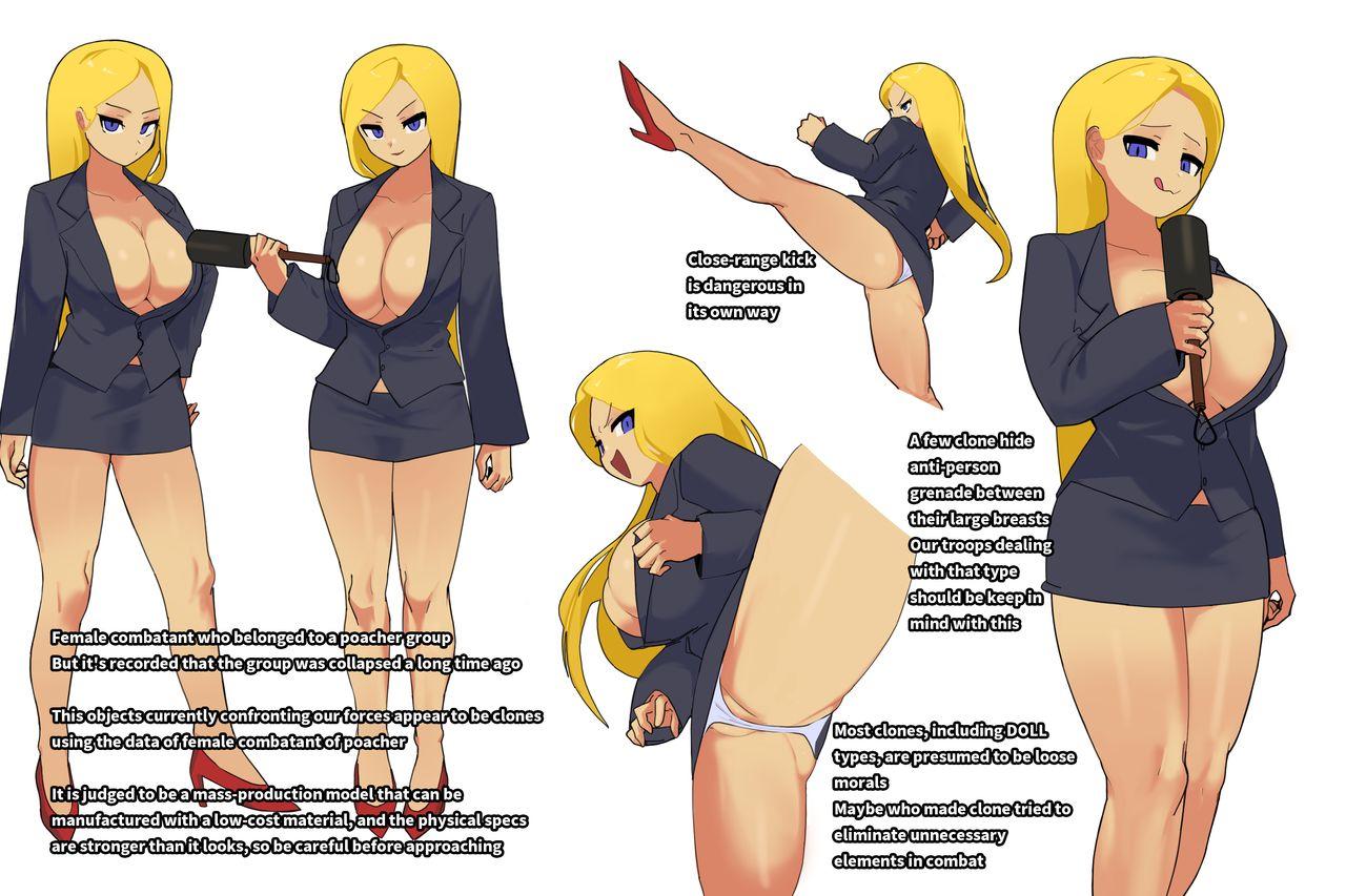 Pounding Female Combat Data Vol. 1 - Final fight Gay Blondhair - Page 4