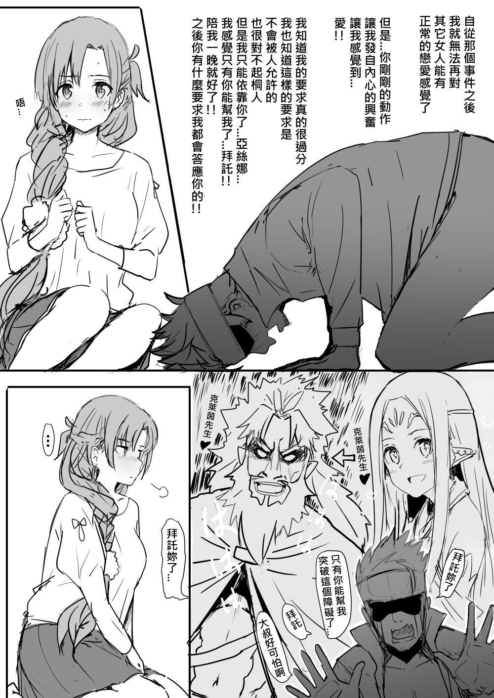Cute Asuna | 亞絲娜 - Sword art online Gapes Gaping Asshole - Page 8