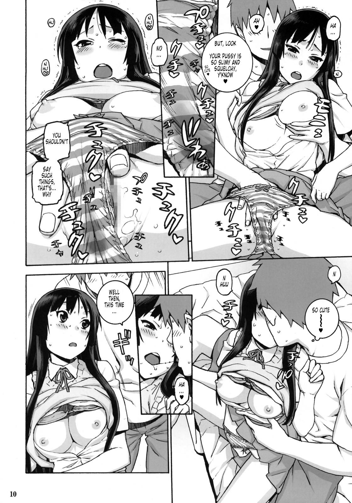 Anus Suki Suki Mio-chan - K on Humiliation - Page 9