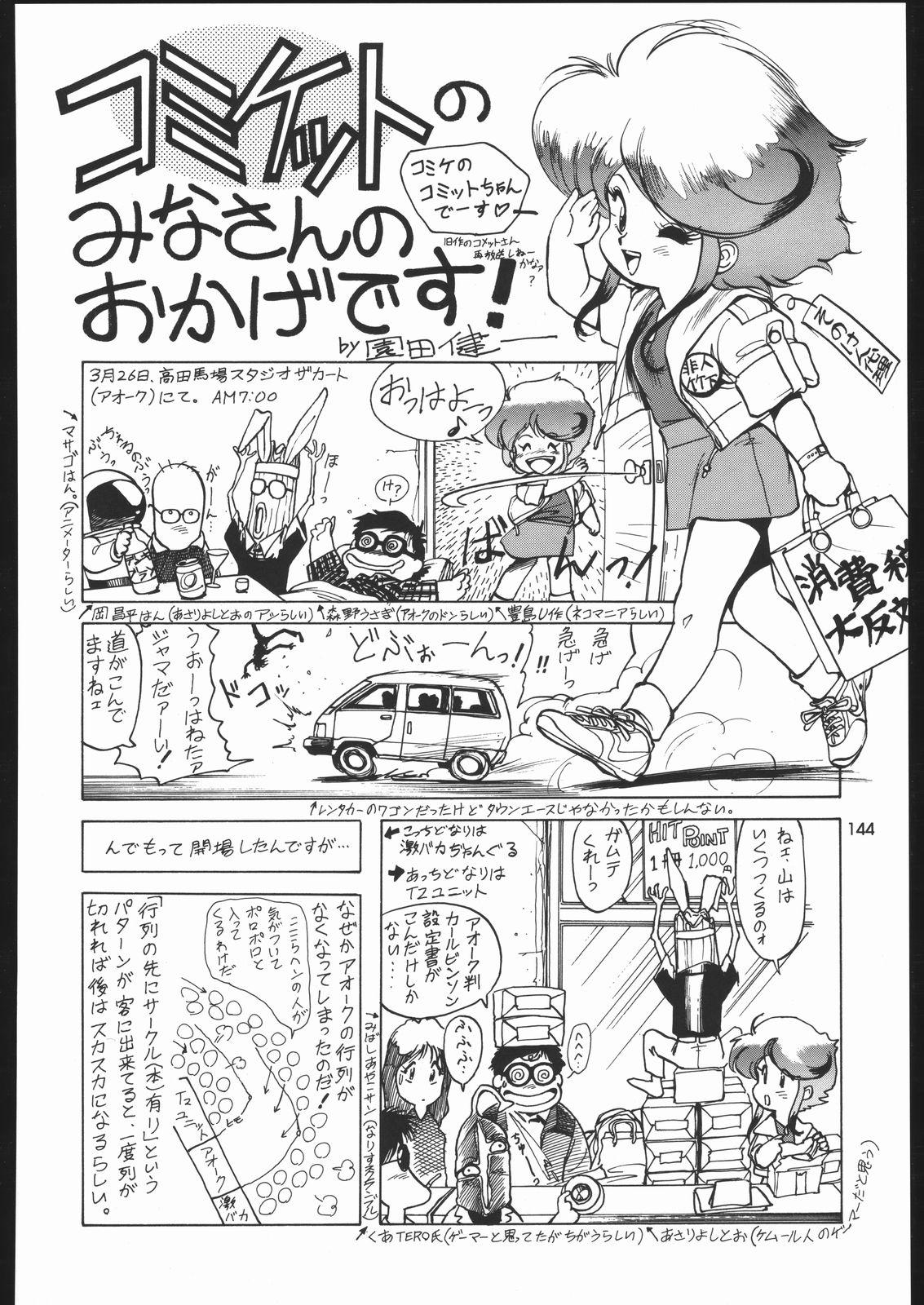 Stunning Sono Ken Doujin - Space battleship yamato Battle athletes Cutey honey Lupin iii Emma a victorian romance Dr. slump Excel saga Anne of green gables Gall force Popolocrois Otaku no video Whores - Page 143